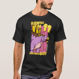 Rawr I'm 11 Birthday Boys 11th Birthday Dino Kentr T-Shirt