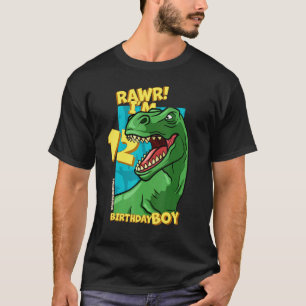 Rawr  I'm 12 Birthday Boys 12th Birthday Dino Tyra T-Shirt