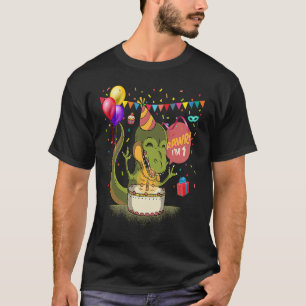 Rawr I'm 1 Dinosaur 1st Birthday Boy Girl 1 Year O T-Shirt