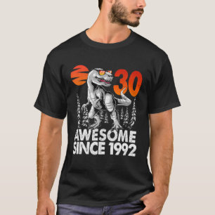 Rawr I'm 30 Kids 30 Year Old 30Th Birthday Boy T R T-Shirt