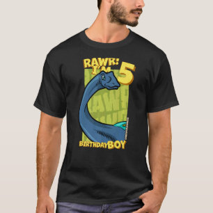 Rawr I'm 5 Birthday Boys 5th Birthday Dino Quaesit T-Shirt