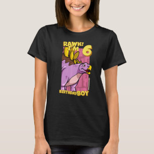 Rawr I'm 6 Birthday Boys 6th Birthday Dino Kentros T-Shirt