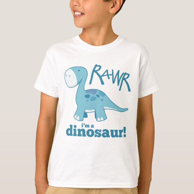 RAWR I'm a Dinosaur T-Shirt (Front)