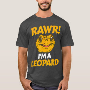 Rawr I'm A Leopard Gecko Cute Vintage Kawaii Lizar T-Shirt