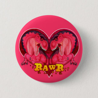 Rawr Love-a-saurus 6 Cm Round Badge