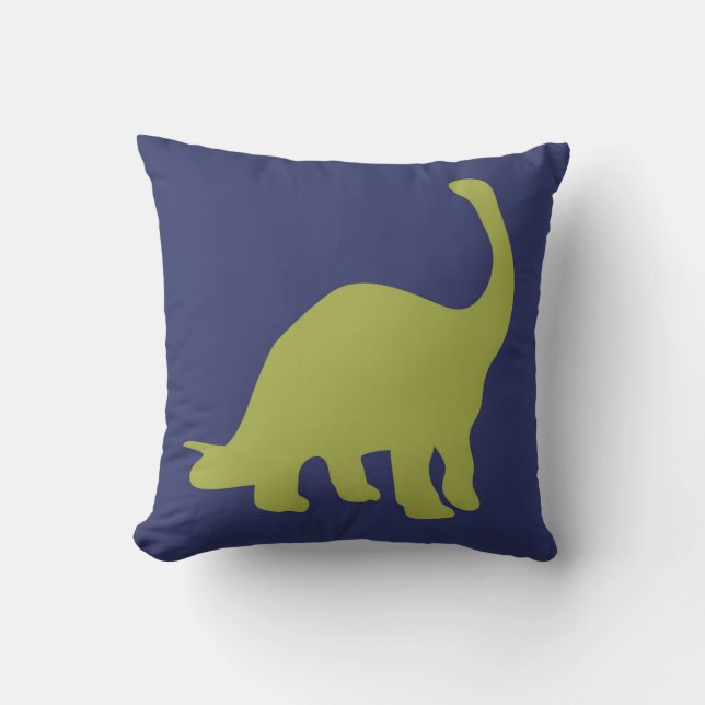 Rawr Means I love You In Dinosaur Pillow for Kids (Front)