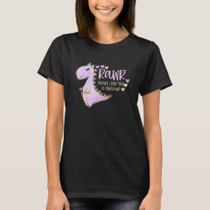 Rawr Means I Love You in Dinosaur Trex Valentines T-Shirt