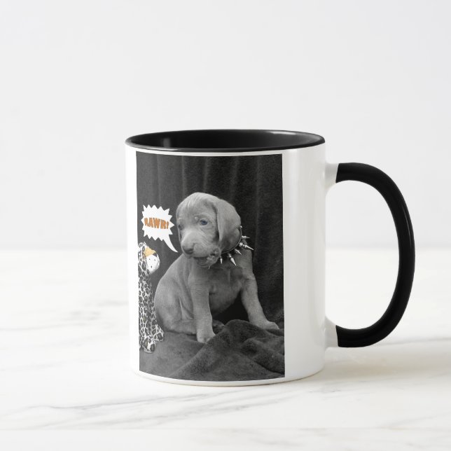 Rawr two-tone mug (Right)