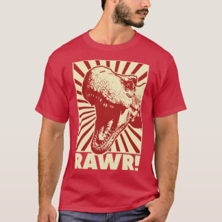 RAWR Tyrannosaurus Rex TRex Vintage Retro T Rex T-Shirt