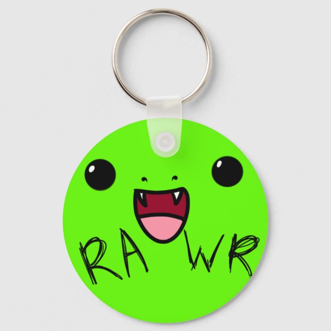 Rawr V.2 Key Ring (Front)