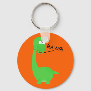Rawrosaur Dinosaur Key Ring