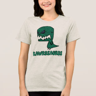 Rawrosaurus T-Shirt Tri-Blend Shirt
