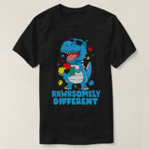 Rawrsomely Different Dinosaur Autism Awareness  
