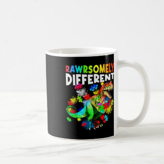 Rawrsomely Different For Autism Awareness  Coffee Mug