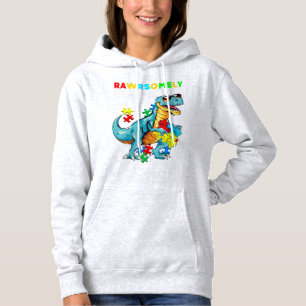 Rawrsomely Different shirt Dinosaur Dino Autism Aw