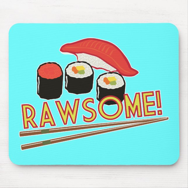 Rawsome! Mouse Mat (Front)