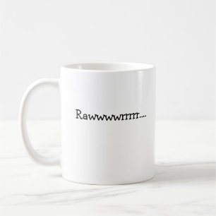 Rawwwwrrrrr...., Means I love you in dinosaur. Coffee Mug