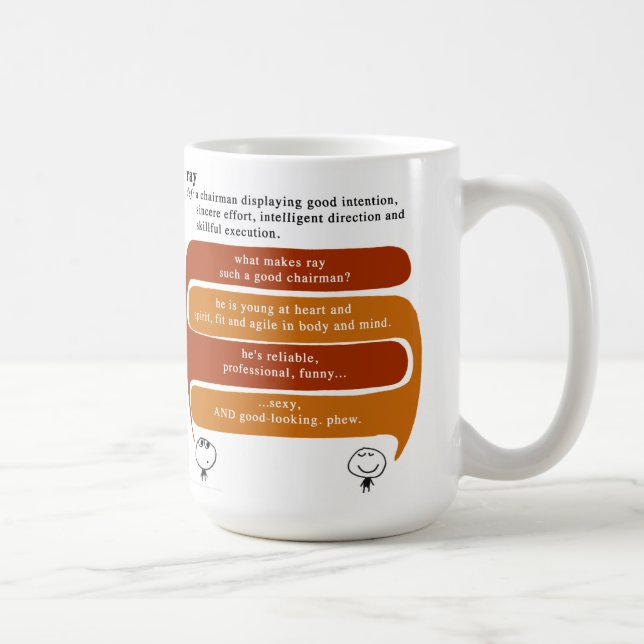 ray coffee mug (Right)