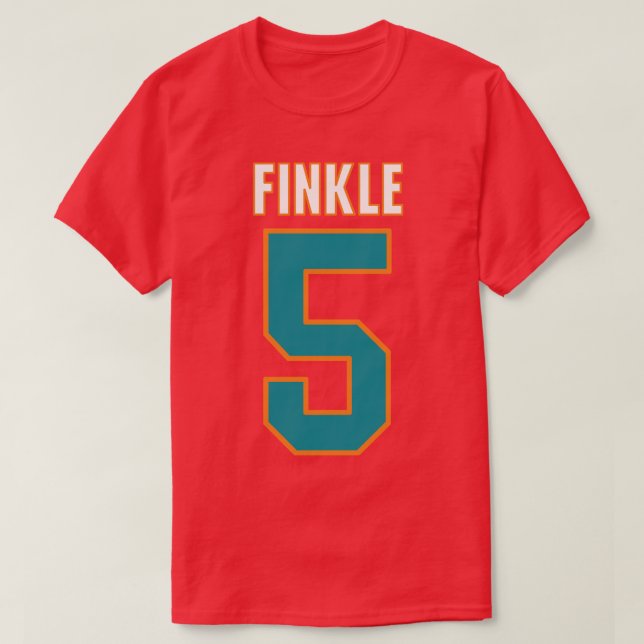 Ray Finkle Jersey Laces Out T-Shirt (Design Front)