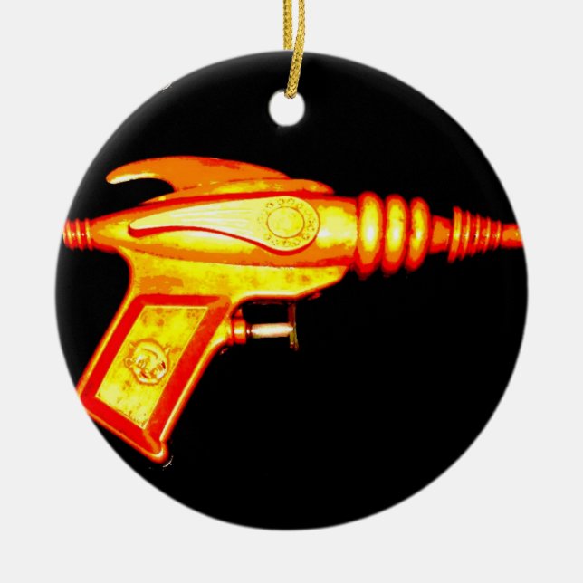 RAY GUN TOY ORNAMENT (Front)