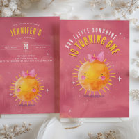 Ray of Joy - Sunshine First Birthday Party