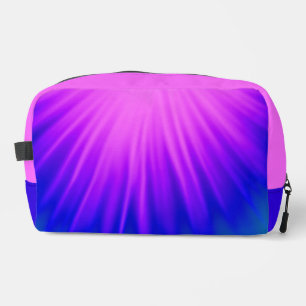 Ray of Light blue and pink Dopp Kit