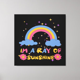 Ray of sunshine canvas print