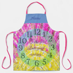 Ray Of Sunshine in Yellow and Fuchsia Apron