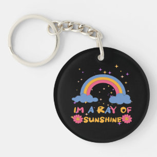 Ray of sunshine key ring