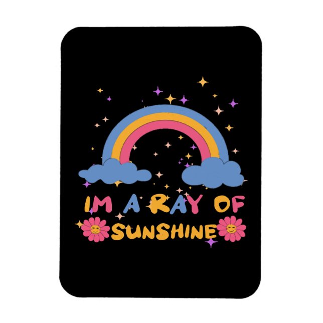Ray of sunshine magnet (Vertical)