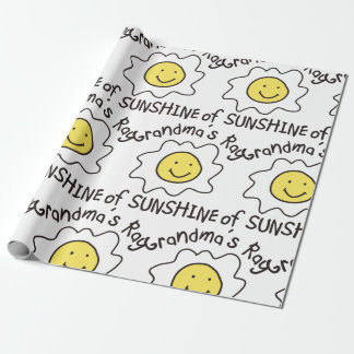 Ray Of Sunshine Wrapping Paper