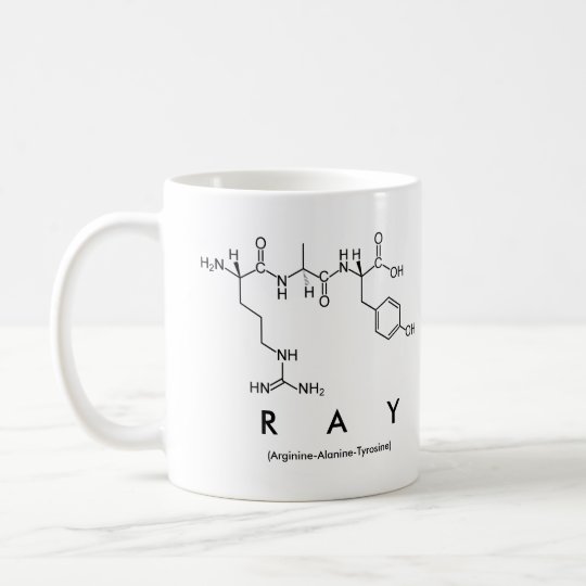 Ray peptide name mug