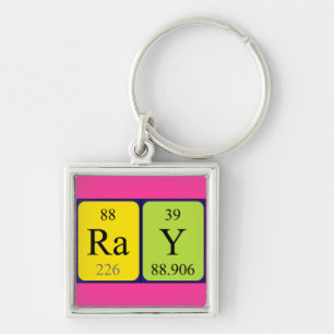 Ray periodic table name keyring