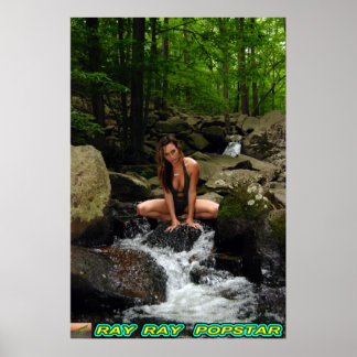 Ray Ray Popstar Waterfall#4 Poster