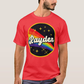Rayden Rainbow In Space Vintage Style T-Shirt