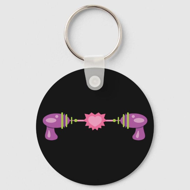 Raygun Love Key Ring (Front)