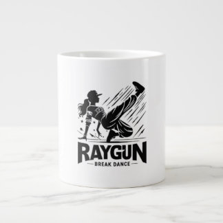 Raygun Raygun breakdancer,breakdancing Large Coffee Mug