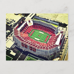 Raymond James Stadium,Tampa,FL Aerial View Holiday Postcard