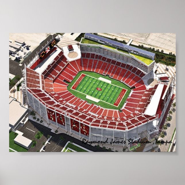 Raymond James Stadium,Tampa,FL Poster (Front)
