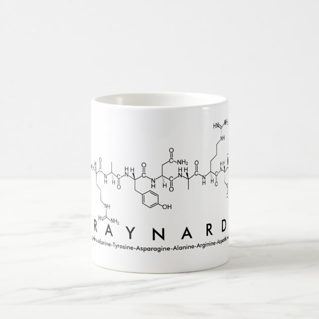 Raynard peptide name mug (Center)