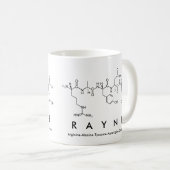 Rayne peptide name mug (Front Right)