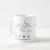 Rayne peptide name mug (Front Left)