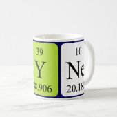 Rayne periodic table name mug (Front Right)