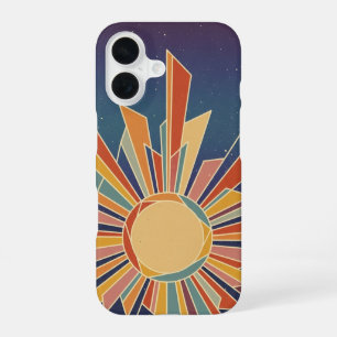 Rayonnement Cosmique Vintage iPhone 16 Case