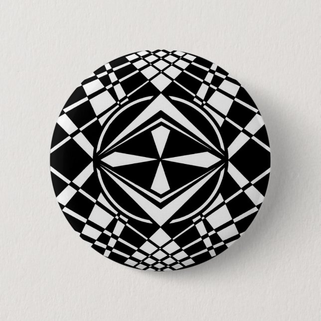 rays 6 cm round badge (Front)