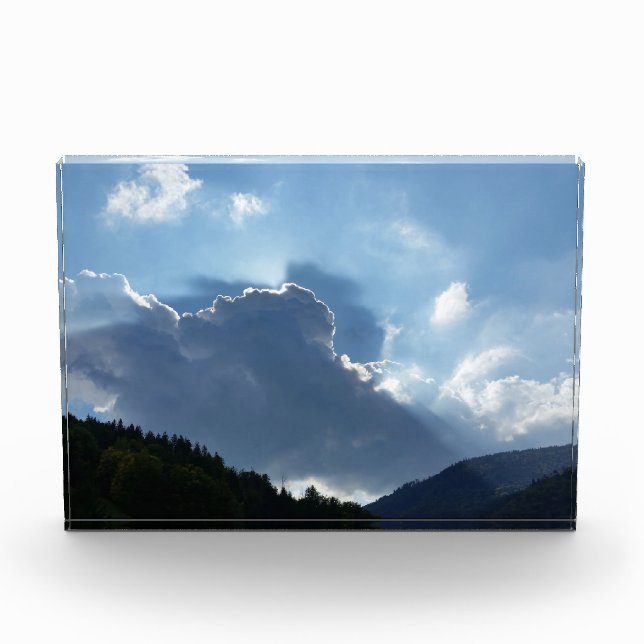 rays and clouds photo block (Front)