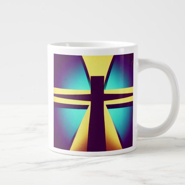 Rays Cross Mug (Right)
