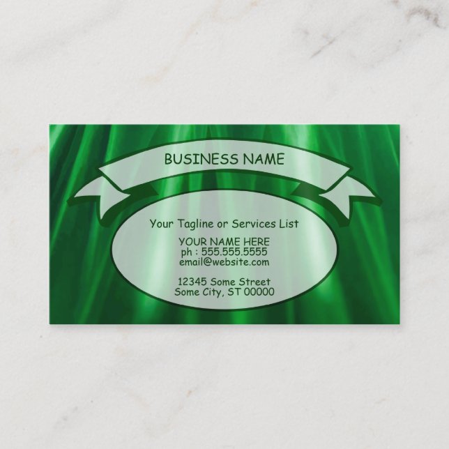 rays of grass lawn services business card (Front)