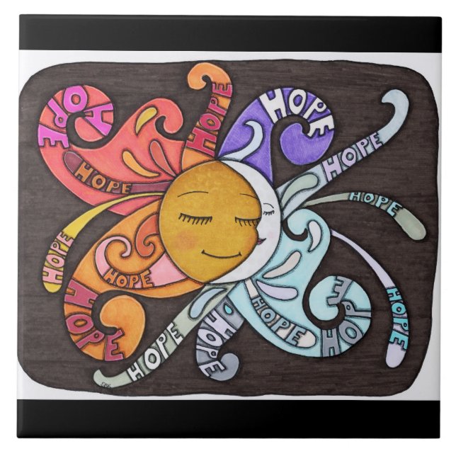 Rays of Hope Tile (Front)