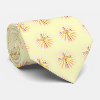 Rays of Light from the Religious Cross Tie